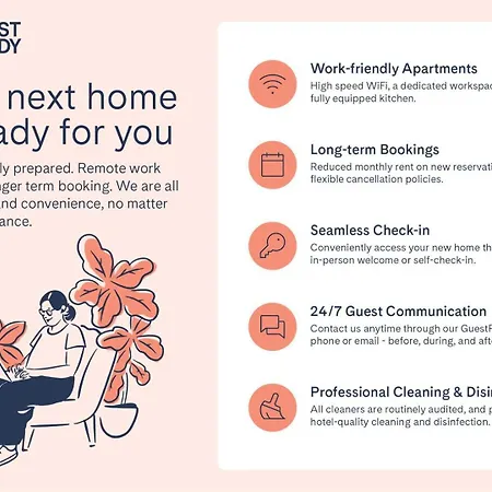 Guestready-classy In The Heart Of Lägenhet *
